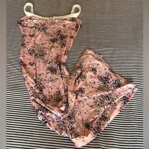 Floral Bodycon Pink Dress NWT